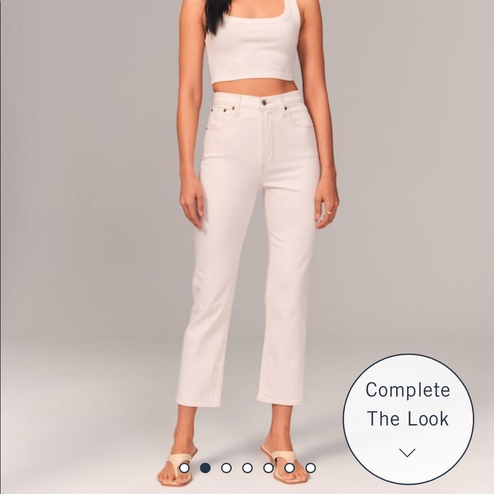 Ultra High Rise Ankle Jean NWT